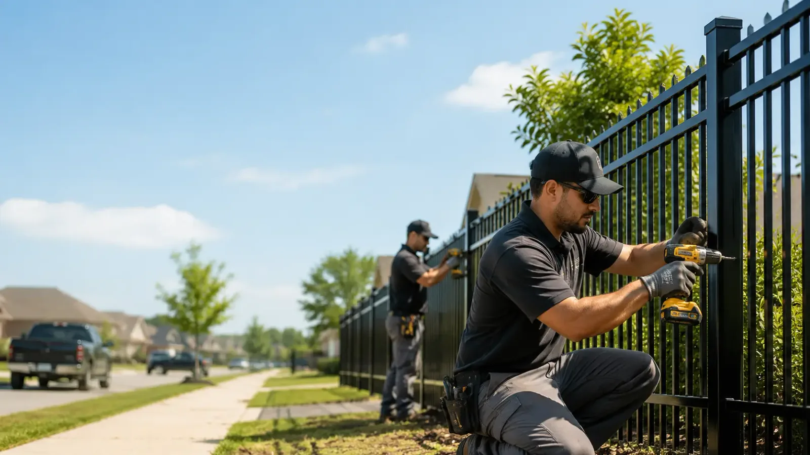 Metal Fence Installation in Belle Rive, IL